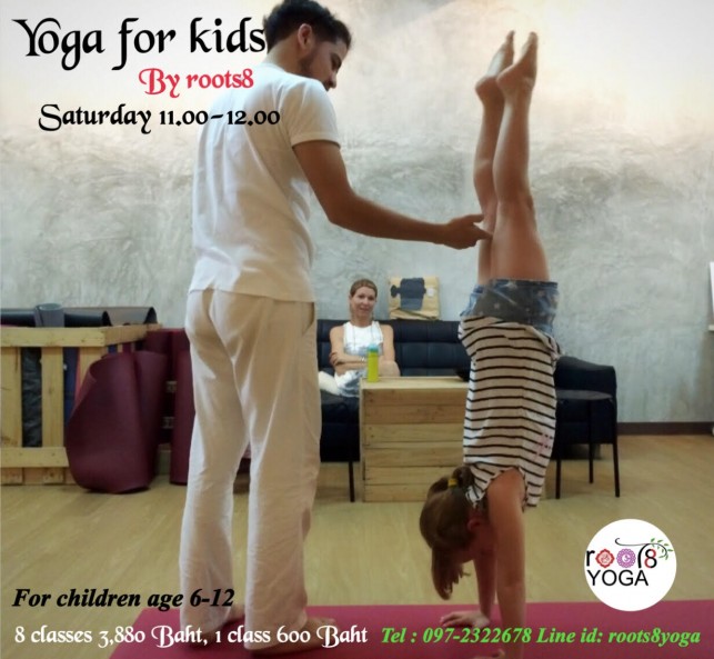 Yoga for kids by Roots8