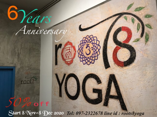 6 years anniversary – 50 % off for all package
