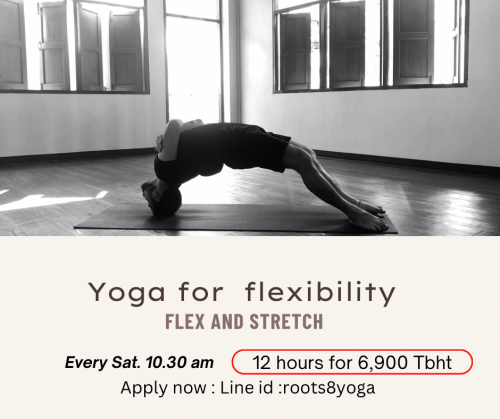 Yoga for office syndrome and flexibility