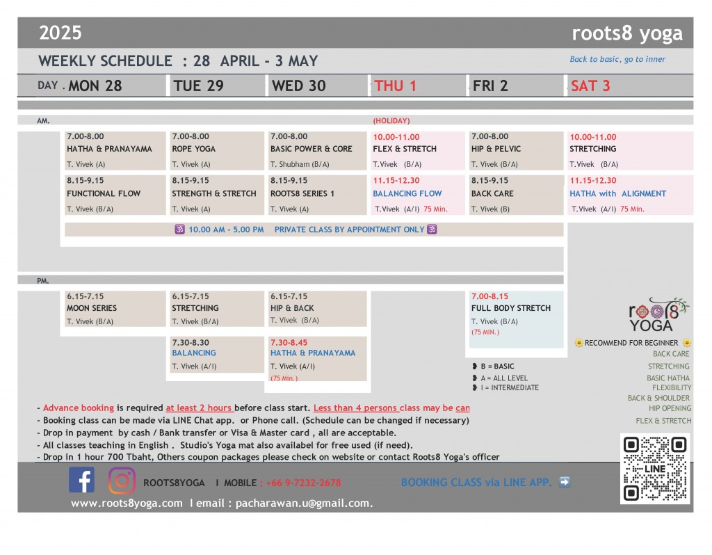 28 APR - 3 MAY